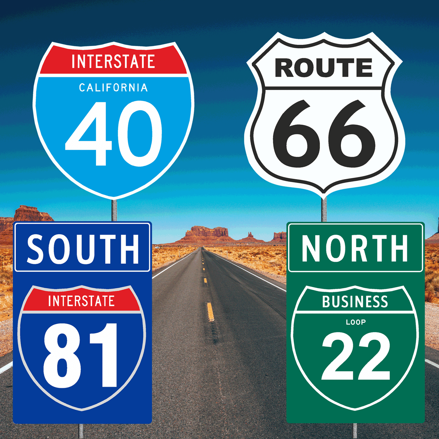 Road Sign USA