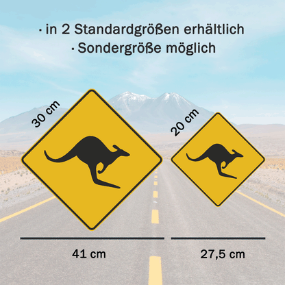 Warnschild Krokodil