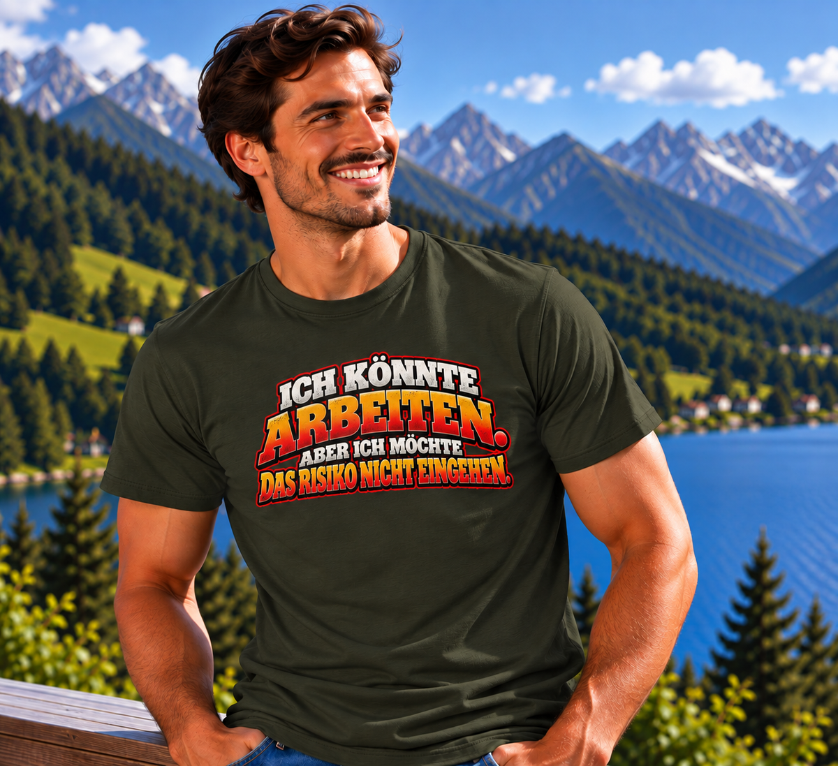 Funshirt "ICH KÖNNTE ARBEITEN"