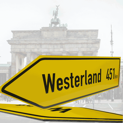 Richtungspfeil Deutschland
