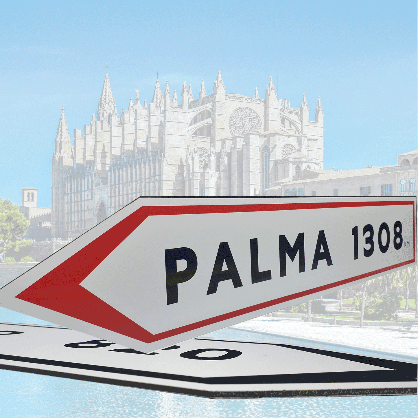 Richtungspfeil Mallorca