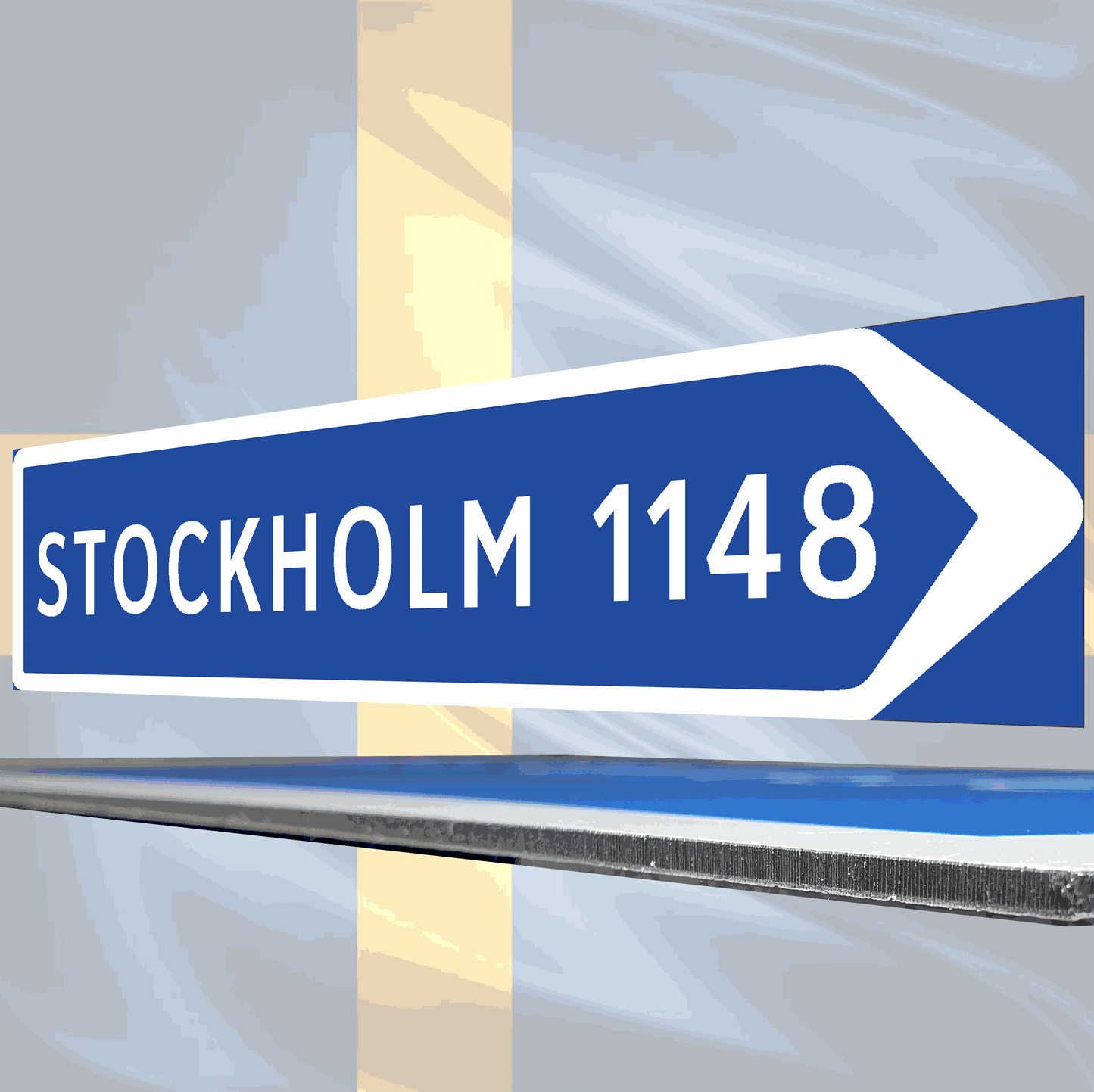 Richtungspfeil Schweden