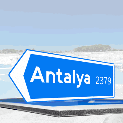 Richtungspfeil Türkei