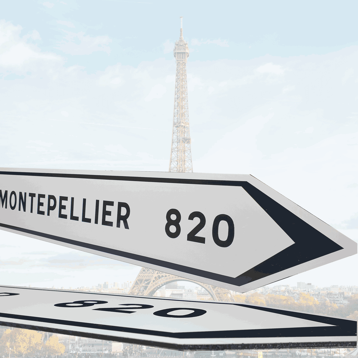Richtungspfeil Frankreich