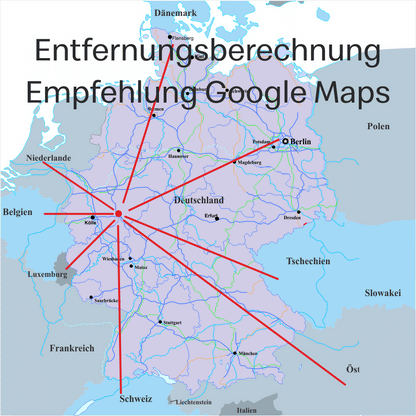 Richtungspfeil Deutschland