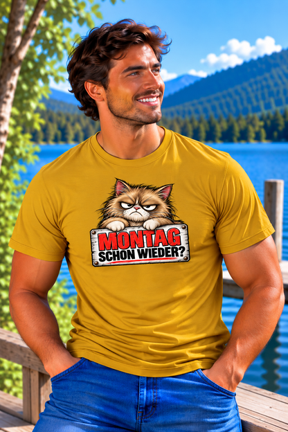 Funshirt "MONTAG SCHON WIEDER?"