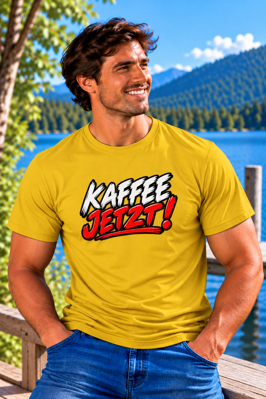 Funshirt "KAFFEE JETZT"