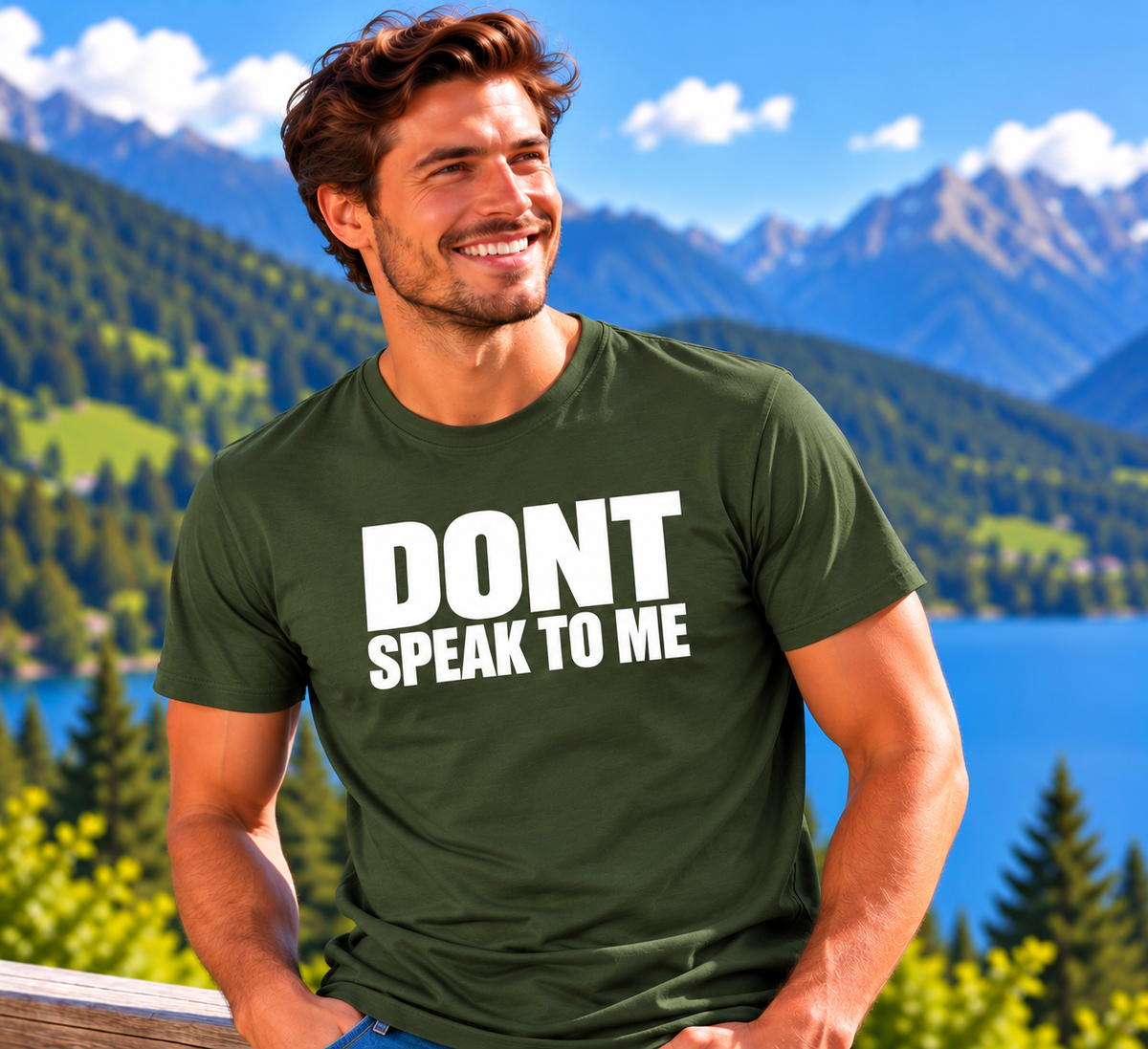 Funshirt "DONT SPEAK TO ME"