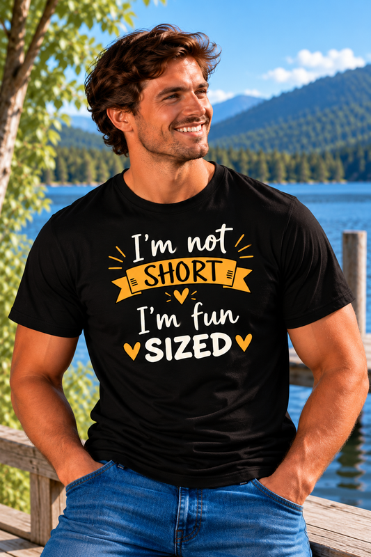 Funshirt "I´M NOT SHORT"
