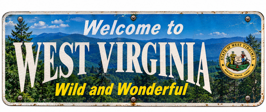 State Border Sign