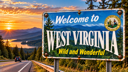 State Border Sign
