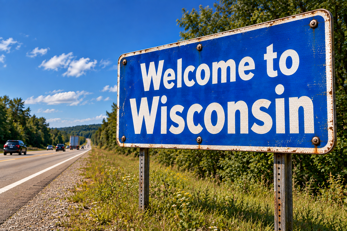 State Border Sign