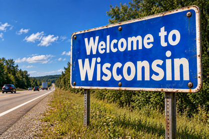 State Border Sign