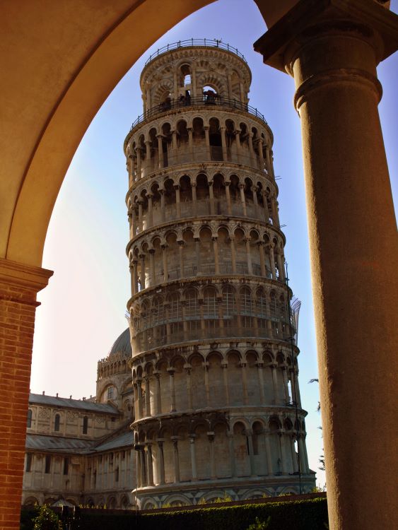Design - Duschrückwand "Turm von Pisa"