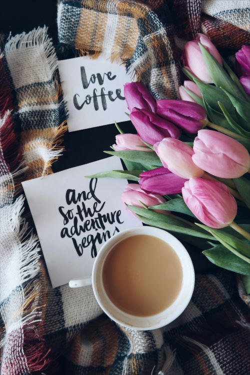 Design - Fototapete "Love Coffee"