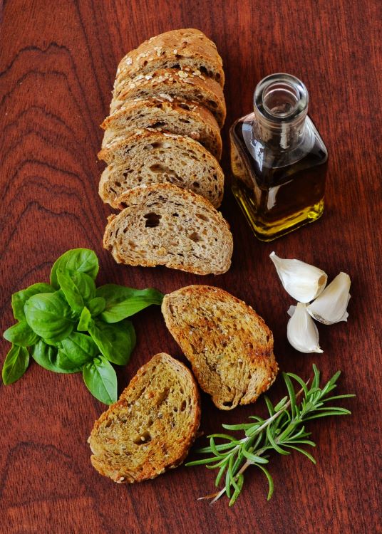 Design - Bildspiegel "Rustic Bread"